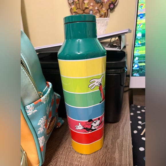 Donald Duck 90th Anniversary Beach Mini Backpack, Corkcicle Bottle, Bikini Bag - Picture 4 of 7